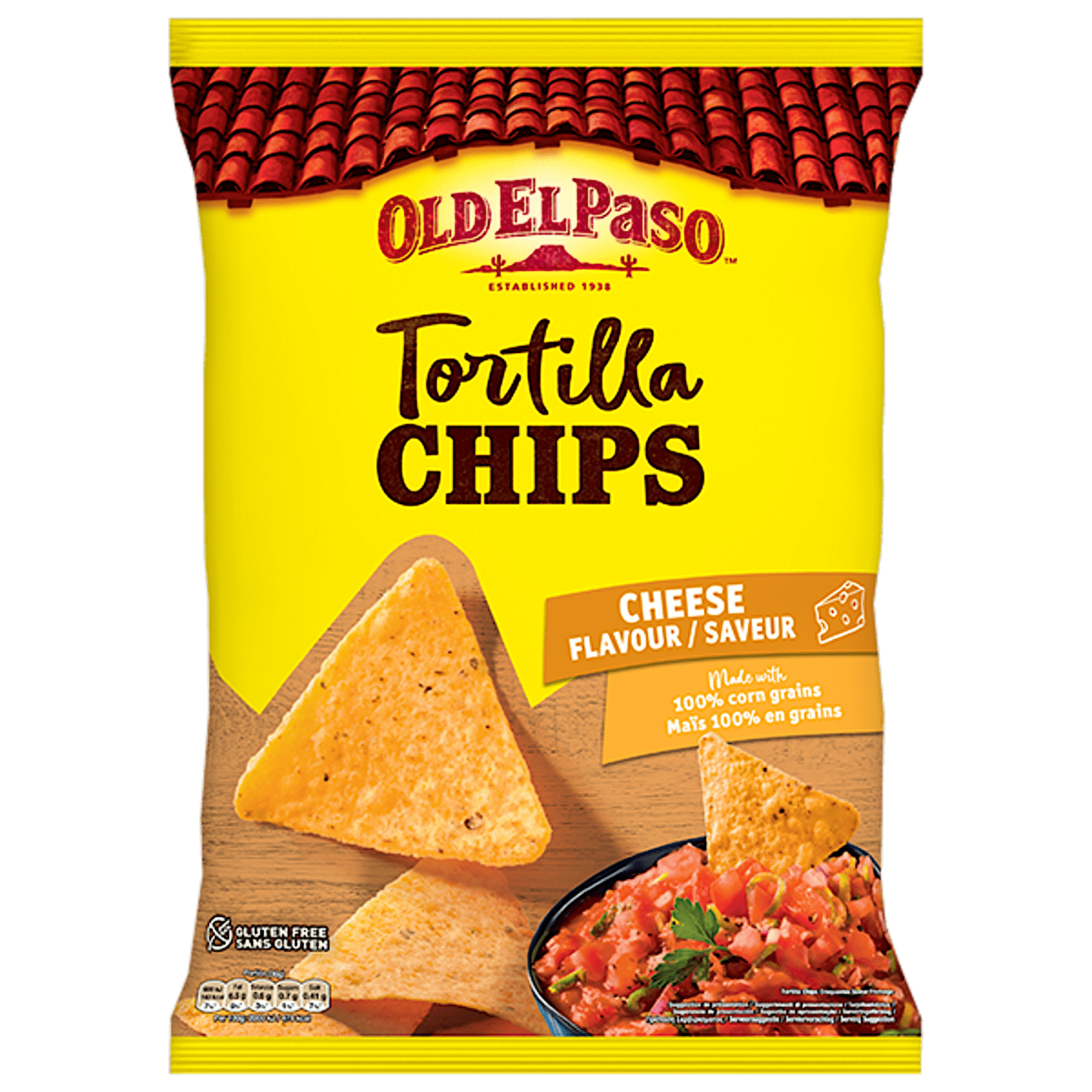 Old El Paso Tortilla Cheese Chips Pack